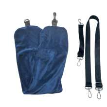 1 pezzo di cuscino da viaggio imbottibile per bagagli extra, con dimensioni del collo regolabili, imbottito con vestiti senza costi aggiuntivi per il bagaglio, accessorio essenziale con morbida fodera in velluto senza riempitivo