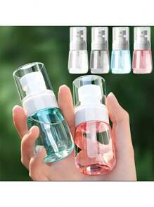 1 buc 60ml/30ml Sticlă Spray cu Atomizor de Spray de Păr, Pulverizator de Stilist cu Aspirație Fină 360 de Grade Mini Sticlă Spray cu Pompă, Recipient Transparent Atomizor de Parfum, Sticlă Spray de Călătorie Reîncărcabilă Pentru Loțiune, Șampon