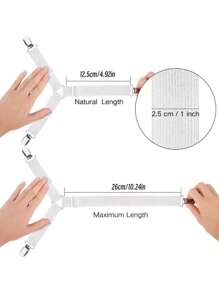 4pcs Bed Sheet Clips, Minimalist Multi-Functional Bedroom Fitted Sheet Holders