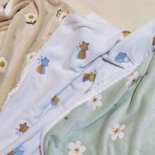 1PC 70*100cm/27.6*39.4in Baby Blanket, Soft And Comfortable, Newborn Blanket, Baby Room Supplies, All Seasons - Rainbow White - View 10
