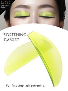 BLACKWINGS 1 Pair Reusable Eyelash Lift Kit, Includes Eyelash Perming Pad, Silicone Eyelash Lift Curler, Applicator, Eyelash Lift Tools, Silicone Eyelash Curler, Eyelash Lift Rod, Makeup Beauty Tools, Reusable Eyelash Lift Pad - Multicolor - View 11