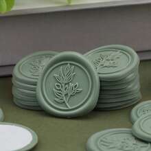 20/25 Pcs Tree Branch Wax Seal Stickers - Wedding Envelope Seal Stickers, 25 Pcs Self- Adhesive Wax Seals, Perfect For Invitation Cards, Christmas Cards, Gift Wrapping, Party Menu Decor - one-size - View 8