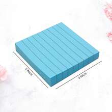 Colorful Striped Sticky Notes, Multi-Color Square Sticky Notes, N-Times Reusable Fluorescent Memo Pads With Lines,School Supplies,Back To School