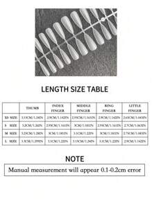 10 pezzi di unghie finte premontate, rimovibili, realistiche, con design originale, lunga e appuntita, con motivi blu disegnati a mano dal senso meccanico estivo, effetto sfumato minimale rosa, con adesivo e colla per unghie, adatto per donne e ragazze