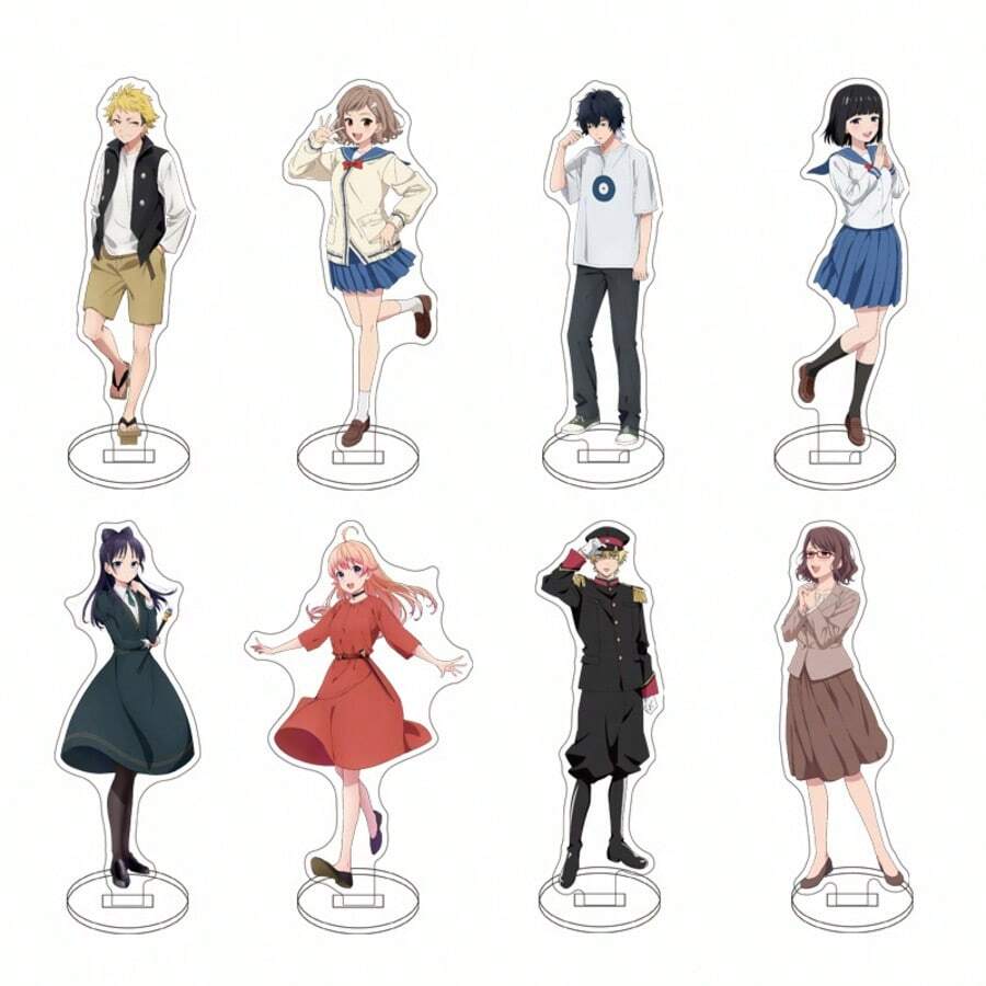 Anime: O Sinal Acrílico de 10 cm da BRUXA E SEU FAMILIAR WITCH WATCH com Mamoru Otoki, Nico Wakatsuki, Kanshi Fuumatsuri, Keigo Magami, Nemu Miyao, Miharu Kiryuu, Presentes de Aniversário
