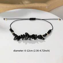 12pcs Bohemian Natural Stone Bracelet Set, Suitable For Men And Women - Amethyst, Labradorite, Turquoise And Rose Quartz Beads - Perfect Gift
