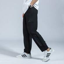 阿迪达斯 AEROREADY 男士训练健身休闲舒适裤 HF8985 - 黑色 - 查看 5