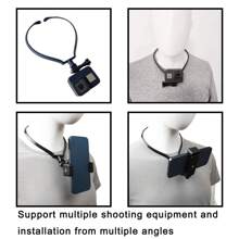 Universal Neck Hanging Bracket, Multiple Combination Methods, Can Be DIY Assembled According To Needs. The Bracket Can Be Used To Hold Mobile Phones Or Sports Cameras, Suitable For First Person Perspective Shooting, And Can Also Be Used For Outdoor Fishing Live Broadcasts And Other Purposes