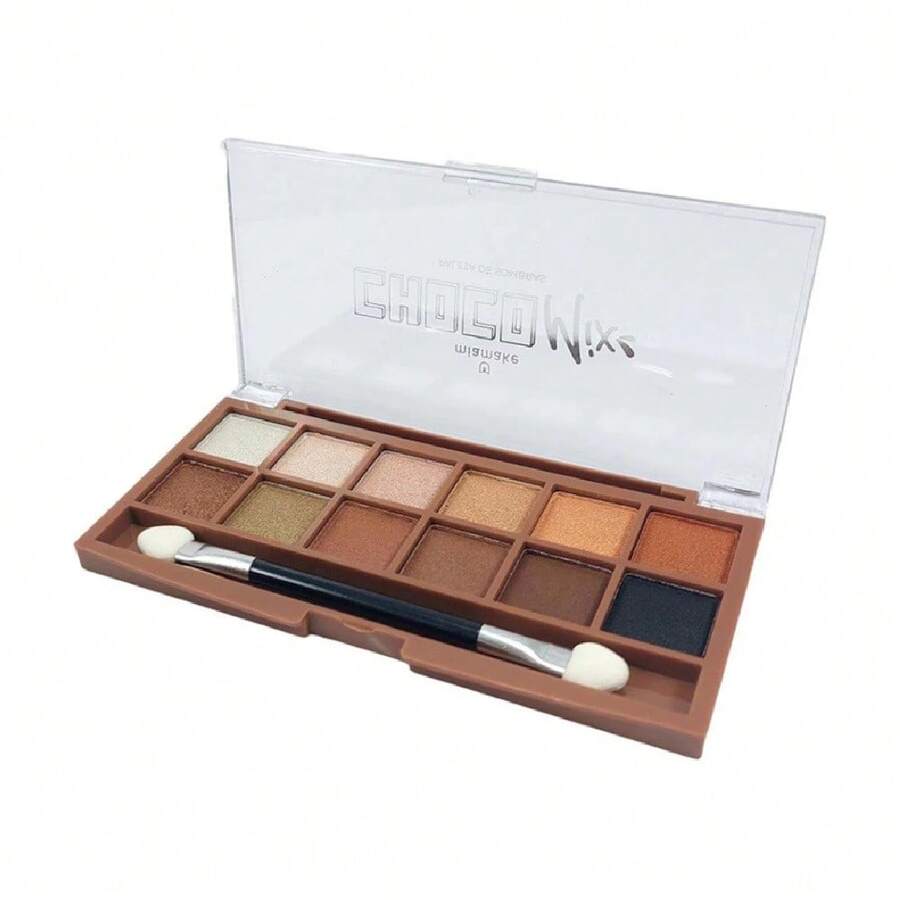 Choco Mix Mia Make Eyeshadow Palette 12 Colors - Sôcôla trắng - Xem 1