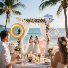 1pc Diamond-Shaped Inflatable Swimming Ring - PVC, Very Suitable For Adults, Pool Party And Beach Leisure, Bachelorette Party Gift, Wedding Decoration