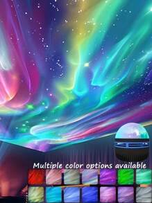 Lámpara proyector LED con efecto de ondas de agua, control remoto RGB, alimentado por USB, proyección de estrellas galaxia para dormitorio, sala de estar, cine en casa, camping, decoración de bodas, fiestas festivas, el mejor regalo para amigos