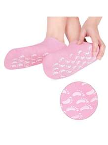 Moisturizing Glove And Sock, Gel Spa Moisturizing Therapy Sock & Glove, Soften Repairing Dry Cracked, Hands Feet Skin Care, Effective In Repair Dry And Chapped Hands And Feet Skin Care(4 PCS)