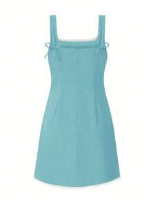 ii Abito sottoveste sexy e mini in nero per donna