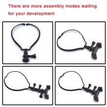 Universal Neck Hanging Bracket, Multiple Combination Methods, Can Be DIY Assembled According To Needs. The Bracket Can Be Used To Hold Mobile Phones Or Sports Cameras, Suitable For First Person Perspective Shooting, And Can Also Be Used For Outdoor Fishing Live Broadcasts And Other Purposes