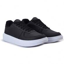 Men's Casual Sneaker Sport Thin, Light And Comfortable, Everyday - màu đen - Xem 4