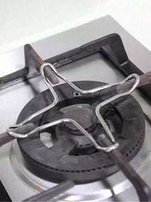 1/2pcs Home Gas Stove Auxiliary Rack, Pot Holder, Mini Pot Rack, Coffee Rack