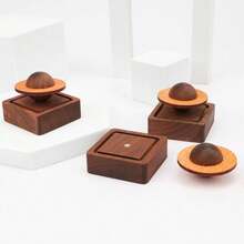 木制球形香薰扩散器 - 精油汽车和家居香氛配件，室内香氛，便携式 - 彩色 - 查看 1