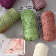 400g (200g*2), 2-Ball Pack High-Quality Elastic Cloth Yarn, Suitable For Handmade Weaving Of Bags, Baskets, Carpets, Shoes, Various Home Goods And DIY Crafts, Wedding Decorations, Valentine's Day Gifts, All Seasons