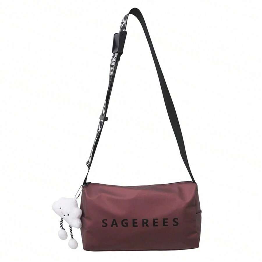 New Arrival Streetwear Alphabet Bag - Unisex Minimalist Crossbody Shoulder Toast Bag With Premium Feel And Water-Resistant Fitness Bag - Red - View 1