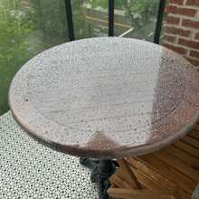 1pc Clear Transparent TPU Round Table Cover, Elastic Edge Easy Installation Round Protective Cover, Waterproof And Oil-Proof, Easy To Clean And Wipe, Suitable For Round Tables In Various Occasions Such As Restaurants, Coffee Tables, Bar Tables, Hotels And Outdoor Picnics, Suitable For All Seasons