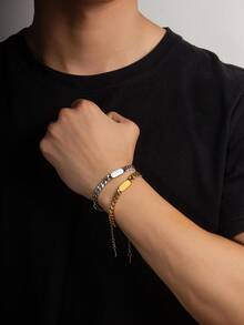 1pc Multifunctional Minimalist Stylish Hip Hop Men's Bracelet - Men's Bracelets - View 2