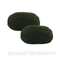 2Pcs 5-Ply Cotton Yarn Suitable For DIY Knitting Bags, Scarves, Hats, Sweaters, Home Textiles, Weight 100g