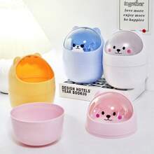 1Pc Trash Can Cute Trash Can Desktop Decoration No Power Supply Required Suitable For Home And Kitchen