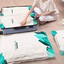 1pc - Vacuum Compression Storage Bag Moisture-Proof Insect-Proof Quilt Clothing Storage Bag Printing Compression Bag Travel Home Storage Bag