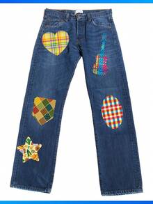 Sticker For June Festival Clothing Patchwork Patch Does Not Damage The June Festival Clothing In Cloth Guitar Bonfire - MODEL 2 - View 4