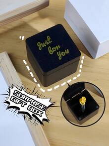 Surprise Gift Box, Perfect Prank Hand Pop Up Gift, Adult Gift With Box, Novelty Prank Middle Finger Hand Statue Christmas Novelty And Funny Gift, Spice Up Your Mother's, Father's, Wife's, Girlfriend's, Boyfriend's, Husband's, Or Friend's Birthday, Party, Or Casual Get-Together With This Charmingly Quirky Box. Surprise, Joy, Prank, Funny Gift, Mother's Day Graduation Gift - Multicolor - View 7
