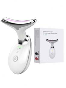 LED Micro-Current Massager Handset Firming Wrinkle Removal Device For Neck Face Skin Care Tightens And Lifts