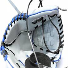 1 pieza Set de reparación de correa de guante de béisbol/sóftbol, kit de reparación rápida de correa de guante, que incluye agujas de correa para guantes de receptor, fácil de usar, de alta calidad sintético, múltiples colores