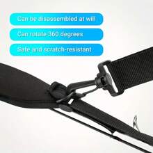 Adjustable Fishing Rod Protective Cover, Portable Fishing Rod Multifunctional Back Strap