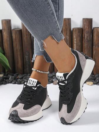 Gump 运动鞋复古厚底运动鞋厚底女式跑步鞋