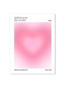 Pink Angel Number Flower Market Exhibition Abstract Poster Gallery For Living Room Decor Poster And Prints Canvas Painting Wall Pictures Living Room Decoration Paintings Gifts Optional Frame ,Wall Art With Frame - Multicolor - View 38