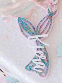 Mermaid Party Tags, Personalized Name Bag Tags, Gift Tags, Seahorse Shell Basket Tags, Mermaid Gift Tags, Mermaid Birthday, Underwater World, Underwater World, Summer Back To School Tags