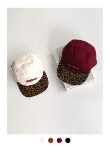 1 pieza Gorra de visera con letra "Yy" bordada, suave y esponjosa, sombrero de béisbol de pana con orejeras para mujer, moda urbana de otoño e invierno, accesorio casual para cubrir las orejas