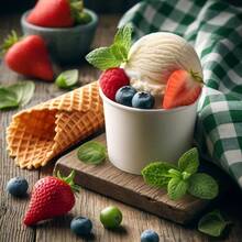 50 个 3.4 盎司（100 毫升）/5 盎司（150 毫升）纸质冰淇淋杯，小号白色甜点碗，冷冻酸奶杯，白色甜点碗，冷冻甜点用品（白色），冰淇淋纸杯，冷冻酸奶杯，白色甜点碗，冷冻甜点用品，适用于派对、节日、聚会、日常使用 - TOP 推薦 - 查看 9