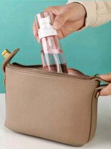 1 buc 60ml/30ml Sticlă Spray cu Atomizor de Spray de Păr, Pulverizator de Stilist cu Aspirație Fină 360 de Grade Mini Sticlă Spray cu Pompă, Recipient Transparent Atomizor de Parfum, Sticlă Spray de Călătorie Reîncărcabilă Pentru Loțiune, Șampon