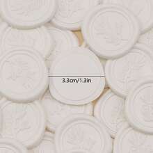 20/25 Pcs Tree Branch Wax Seal Stickers - Wedding Envelope Seal Stickers, 25 Pcs Self- Adhesive Wax Seals, Perfect For Invitation Cards, Christmas Cards, Gift Wrapping, Party Menu Decor - one-size - View 3