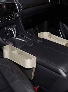 Car Seat Gap Storage Organizer - Large Capacity Design, Easy To Access, Prevent Items From Falling, Simple Installation, Suitable For Most Cars, SUVs And Trucks - Perfect For Driver And Passenger Seats, Easy To Use, Keep The Car Tidy, Car Storage Box Car Seat Gap Armrest Box Storage Box, Car Supplies Good Things Practical Mobile Phone Placement Box