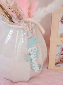 Mermaid Party Tags, Personalized Name Bag Tags, Gift Tags, Seahorse Shell Basket Tags, Mermaid Gift Tags, Mermaid Birthday, Underwater World, Underwater World, Summer Back To School Tags