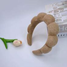 1pc Women Simple Cloud-Shaped Headband For Washing Face Hairband Diadema Hair Hoop
