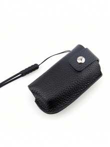 1pc Genuine Leather Protective Case Suitable For Ploom X Advanced ,Smoking Accessories - Solid Color - View 4