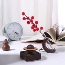 木制球形香薰扩散器 - 精油汽车和家居香氛配件，室内香氛，便携式 - 彩色 - 查看 9