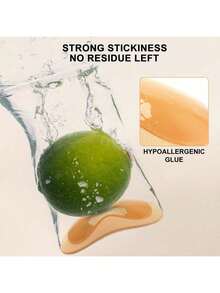 1 Pair Bra Pads Inserts Sticky Bra Push Up, Silicone Adhesive Breast Lift Waterproof Padding For Women Sports Swimsuits Bikini Dress Bathing Suit, Beige And Black - Multicolor - View 3