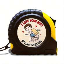 1 Peça Fita Métrica Personalizada para Pai, Texto Personalizado, Fita Métrica Bloqueável, Presente Criativo para o Dia dos Pais, Presente de Aniversário Personalizado para Pai, Presente de Aniversário para Marido, Presente do Dia dos Pais, Multifuncional, Ornamental, Anti-Mofo, Reutilizável, Alta Qualidade, Colorida, Moderna, Personalizada, Presente Único para Formatura