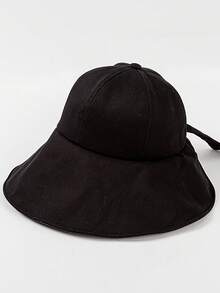 1 Pc Customized Letter Polyester Beach/Wedding/Party/School Summer Hat - Multicolor - View 6