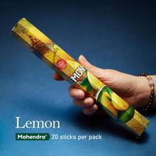 [Mahendra 香棒] 20 根香棒，Mahendra - 薰衣草、檀香、莲花、麝香、白鼠尾草、夜皇后、茉莉、广藿香、椰子、蜂蜜、金雨等 - 非常适合瑜伽、冥想、空气清新、祈祷和家居香氛 - 彩色 - 查看 23