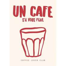 1幅/3幅墙面艺术海报,可选画框,现代复古风格,意大利面、咖啡、浓缩咖啡主题帆布画,适用于办公室、厨房、家居装饰 - 彩色 - 查看 68